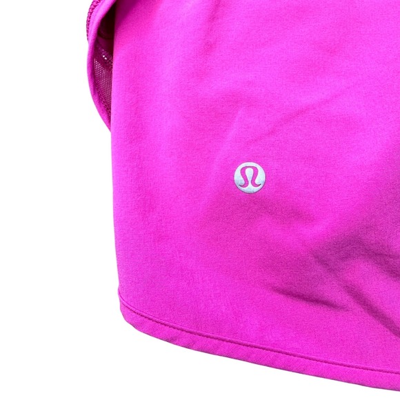 Lululemon Hotty Hot Skirt Size 4 Sonic Pink Running Athletic Tennis Skorts - Picture 11 of 11